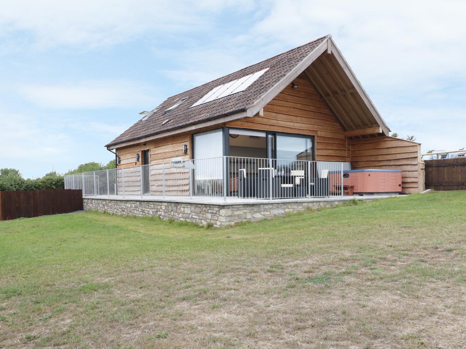 Swan Lodge Castle Farm Wedmore Exteriör bild